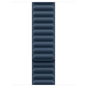 Apple Bracelet à maillons magnétique FineWoven Apple Watch Series 1-9 / SE - 38/40/41 mm - Taille M/L - Pacific Blue