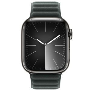 Apple Bracelet à maillons magnétique FineWoven Apple Watch Series 1-9 / SE - 38/40/41 mm - Taille M/L - Evergreen