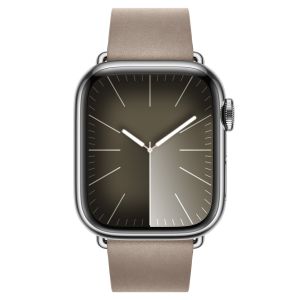 Apple Modern Buckle FineWoven Apple Watch Series 1-9 / SE - 38/40/41 mm - Taille S - Tan