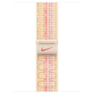 Apple Nike Sport Loop bracelet Apple Watch Series 1-9 / SE - 38/40/41 mm - Starlight/Pink