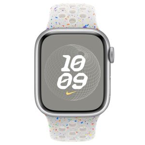 Apple Nike Sport Band Apple Watch Series 1-9 / SE - 38/40/41 mm - Taille M/L - Pure Platinum
