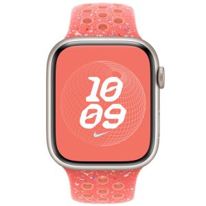Apple Nike Sport Band Apple Watch Series 1-9 / SE / Ultra (2) - 42/44/45/49 mm - Taille M/L - Magic Ember