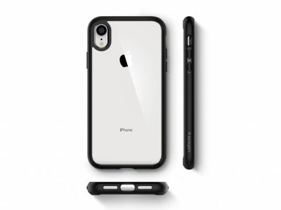 Spigen Coque Ultra Hybrid iPhone Xr - Noir