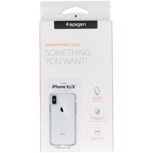 Spigen Coque Ultra Hybrid iPhone Xs / X - Transparent