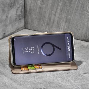 Accezz Étui de téléphone Wallet Samsung Galaxy J6 - Dorée
