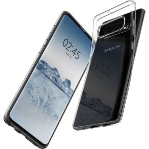 Spigen Coque Liquid Crystal Samsung Galaxy S10 - Transparent