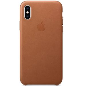 Apple Coque Leather iPhone Xs