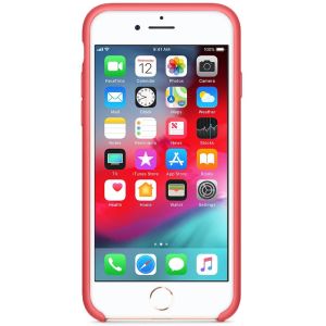 Apple Coque en silicone iPhone SE (2022 / 2020) / 8 / 7 - Camelia