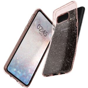 Spigen Coque Liquid Crystal Samsung Galaxy S10e - Rose