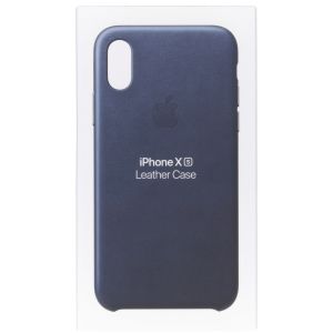 Apple Coque Leather iPhone Xs