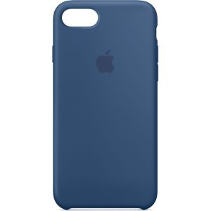 Apple Coque en silicone iPhone SE (2022 / 2020) / 8 / 7 - Ocean Blue
