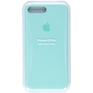 Apple Coque en silicone iPhone 8 Plus / 7 Plus - Marine Green