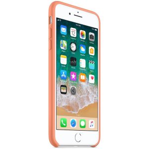 Apple Coque en silicone iPhone 8 Plus / 7 Plus - Peach