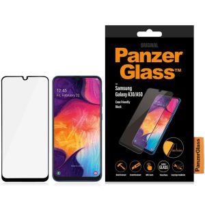 PanzerGlass Protection d'écran en verre trempé Case Friendly Galaxy A50 / A30s / M21