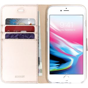 Accezz Étui de téléphone Wallet iPhone 8 Plus / 7 Plus - Dorée