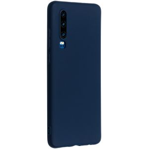 iMoshion Coque Couleur Huawei P30 - Bleu foncé