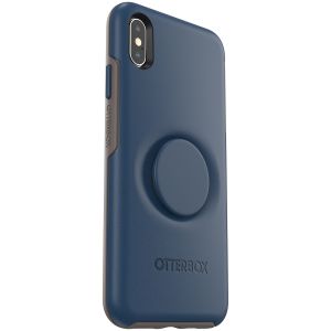 OtterBox Coque Otter + Pop Symmetry iPhone Xs Max - Bleu
