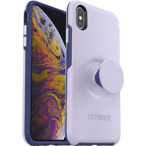 OtterBox Coque Otter + Pop Symmetry iPhone Xs Max - Violet