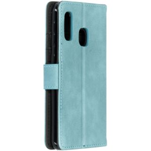 iMoshion Étui de téléphone portefeuille Luxe Galaxy A20e - Bleu clair