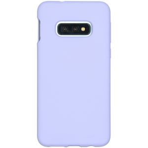 Accezz Coque Liquid Silicone Samsung Galaxy S10e - Violet
