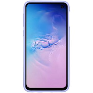 Accezz Coque Liquid Silicone Samsung Galaxy S10e - Violet