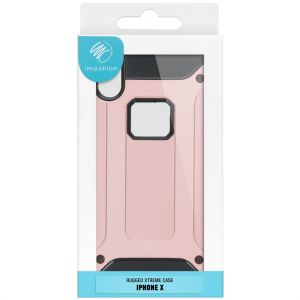 iMoshion Coque Rugged Xtreme iPhone X - Rose Champagne