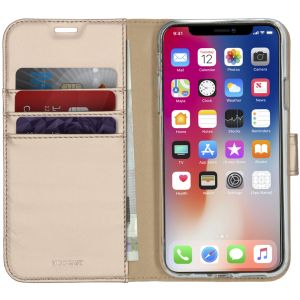 Accezz Étui de téléphone Wallet iPhone 11 Pro Max - Dorée