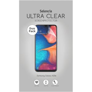 Selencia Protection d'écran Duo Pack Ultra Clear Samsung Galaxy A20e