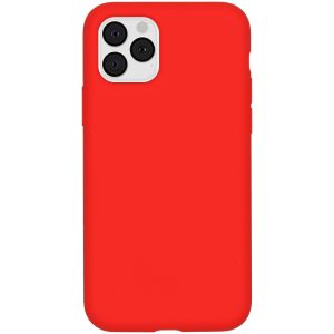 Accezz Coque Liquid Silicone iPhone 11 Pro - Rouge