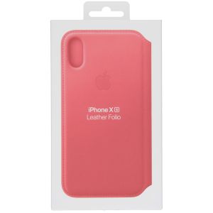 Apple Étui de téléphone Leather Folio iPhone Xs / X