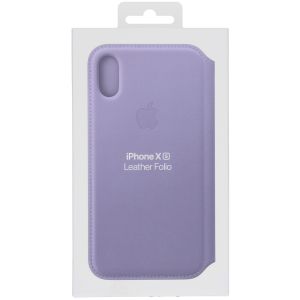 Apple Étui de téléphone Leather Folio iPhone X / Xs