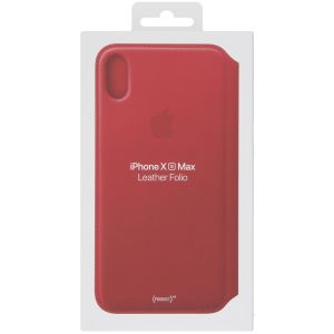 Apple Étui de téléphone Leather Folio iPhone Xs Max