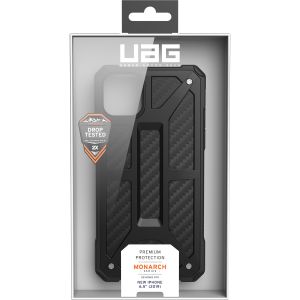 UAG Coque Monarch iPhone 11 Pro Max - Carbon Fiber Black