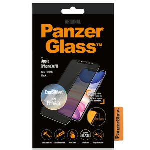 PanzerGlass Protection d'écran en verre trempé CamSlider™ Privacy iPhone 11 / iPhone Xr