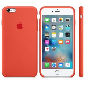 Apple Coque en silicone iPhone 6(s) Plus - Orange