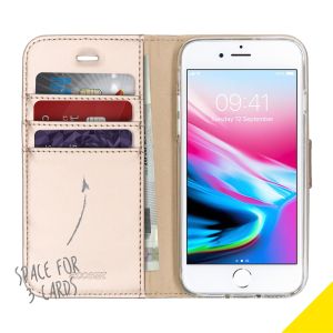 Accezz Étui de téléphone Wallet iPhone SE (2022 / 2020) / 8 / 7 / 6(s)