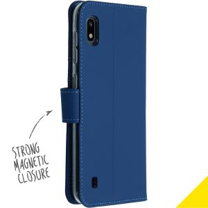 Accezz Étui de téléphone Wallet Samsung Galaxy A10 - Bleu