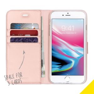 Accezz Étui de téléphone Wallet iPhone 8 Plus / 7 Plus - Rose