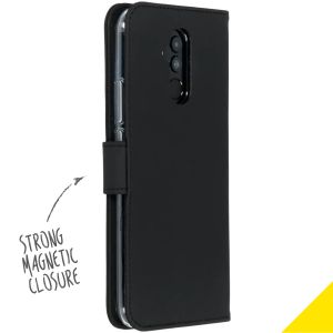 Accezz Étui de téléphone Wallet Huawei Mate 20 Lite - Noir
