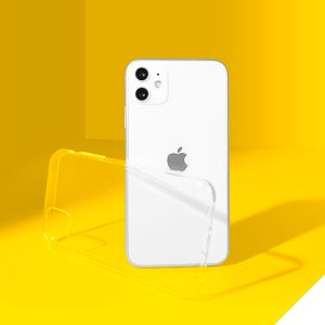 Accezz Coque Clear iPhone SE (2022 / 2020) / 8 / 7 / 6(s) - Transparent