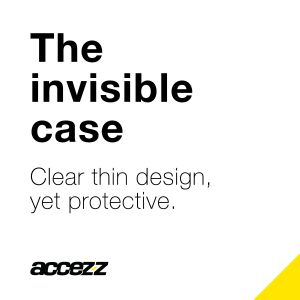 Accezz Coque Clear iPhone SE (2022 / 2020) / 8 / 7 / 6(s) - Transparent