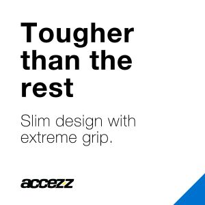 Accezz Coque Impact Grip Samsung Galaxy A40 - Noir