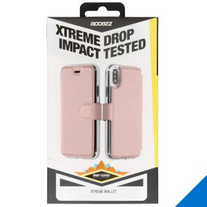 Accezz Étui de téléphone Xtreme Wallet iPhone 11 - Rose Champagne