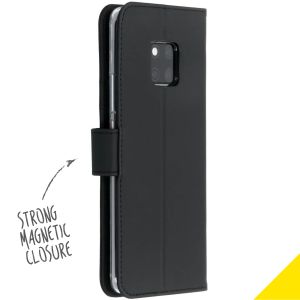 Accezz Étui de téléphone Wallet Huawei Mate 20 Pro - Noir