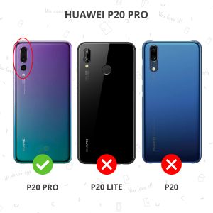 Accezz Étui de téléphone Wallet Huawei P20 Pro - Noir