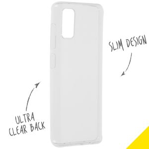 Accezz Coque Clear Samsung Galaxy A41 - Transparent
