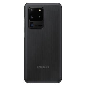 Samsung Original étui de téléphone portefeuille Clear View Galaxy S20 Ultra