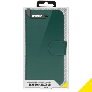 Accezz Étui de téléphone Wallet Samsung Galaxy A51 - Vert