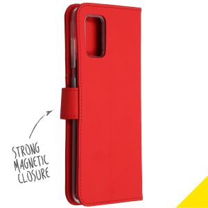 Accezz Étui de téléphone Wallet Samsung Galaxy A71 - Rouge