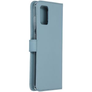Selencia Étui de téléphone portefeuille en cuir véritable Samsung Galaxy A71